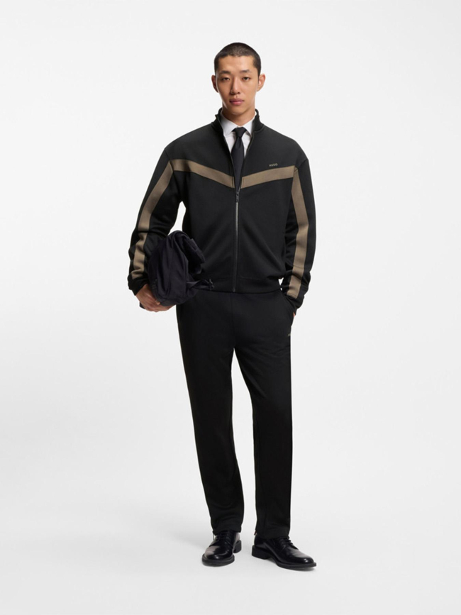 Pantalon jogging dolos noir et marron homme - Hugo