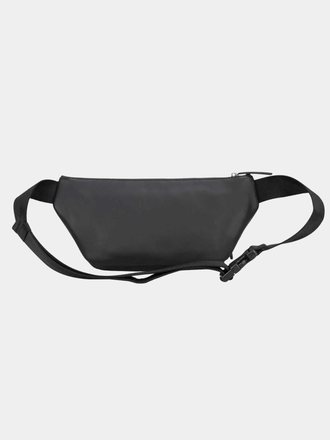 Sac ceinture à multiples logos reliefs noir homme - Hugo