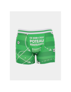 Boxer passion football vert homme - Stc