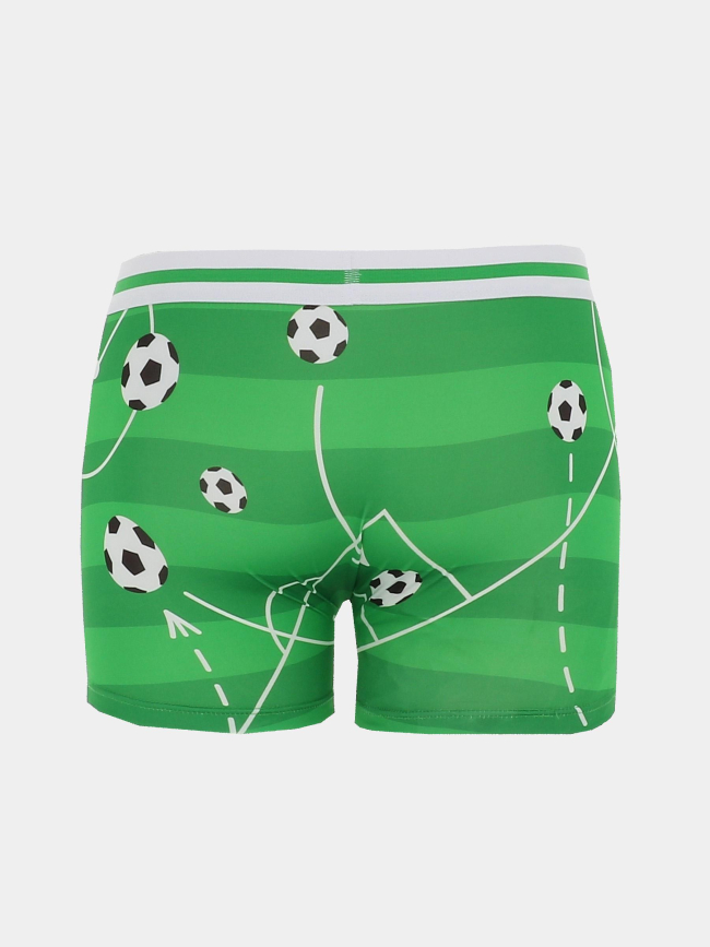 Boxer passion football vert homme - Stc