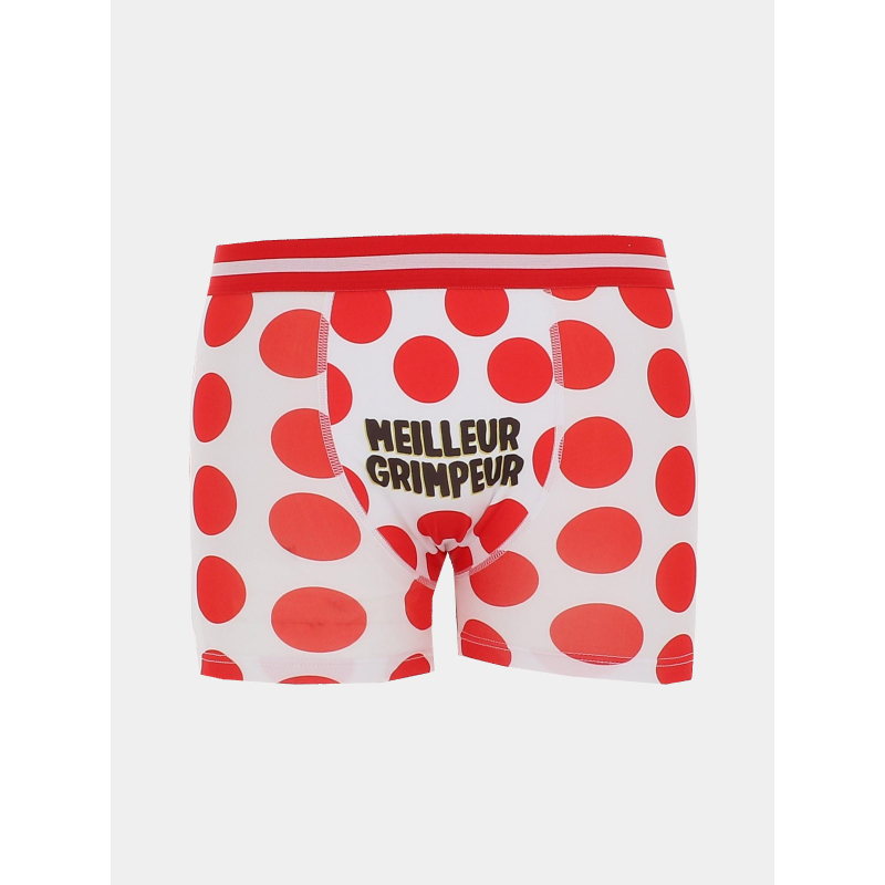 Boxer passion cyclisme rouge blanc homme - Stc