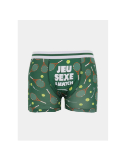 Boxer passion tennis vert homme - Stc