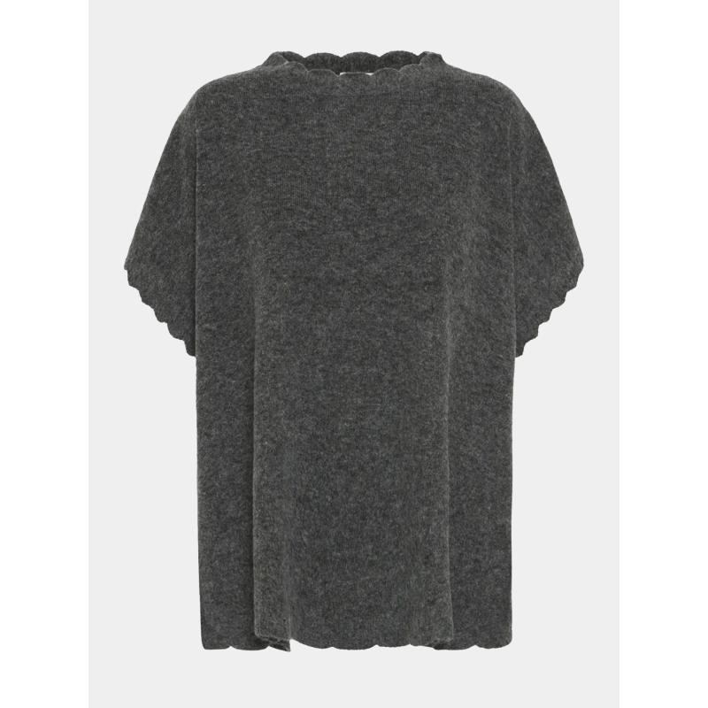 Pull iamacha gris anthracite femme - Ichi