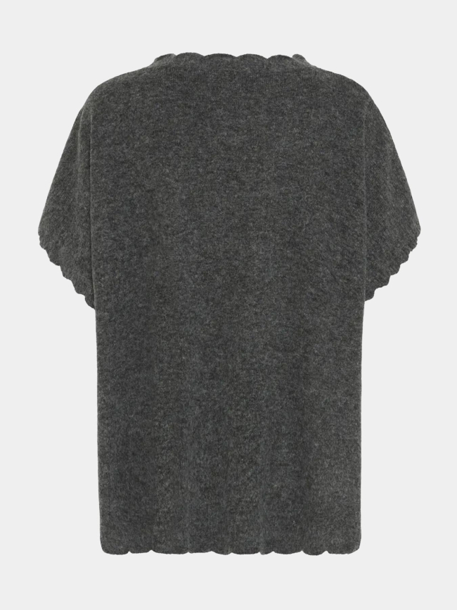 Pull iamacha gris anthracite femme - Ichi