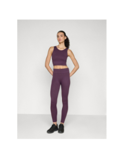 Legging côtelé jaia life violet femme - Only Play