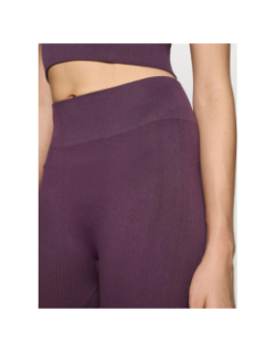 Legging côtelé jaia life violet femme - Only Play