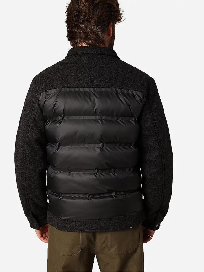 Blouson matelassée gusto noir homme - Deeluxe