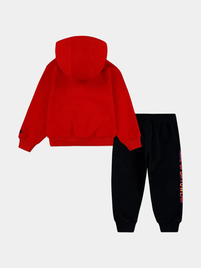 Ensemble jogging nkb nsw rouge noir enfant - Nike