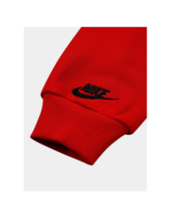 Ensemble jogging nkb nsw rouge noir enfant - Nike