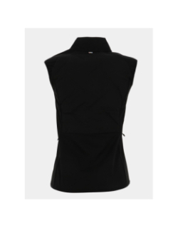 Veste de running sans manches matelassée merjala noir femme - Rukka