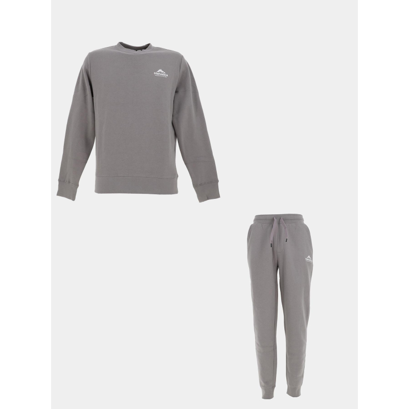 Ensemble de survêtement allen rock gris homme - Helvetica