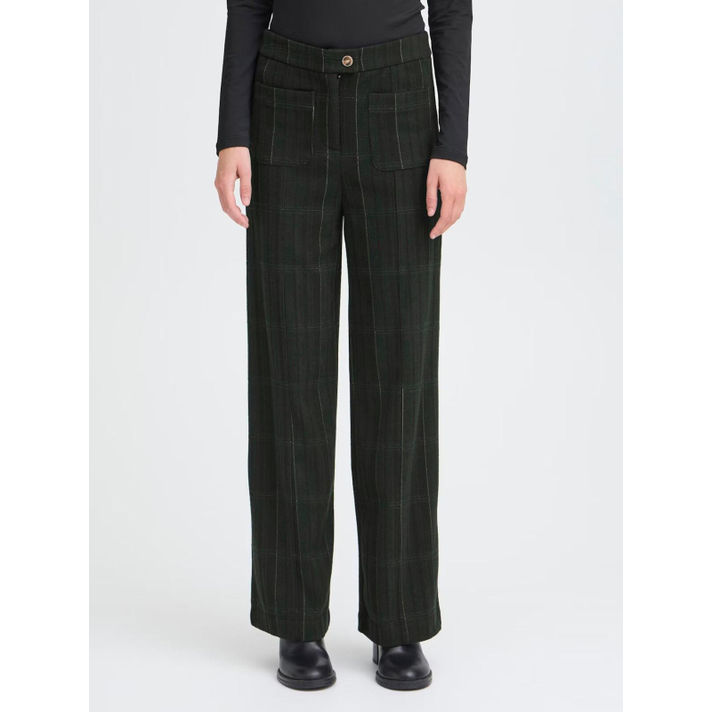 Pantalon kate wooley noir femme - Ichi