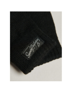 Gants vintage classic new jet noir homme - Superdry