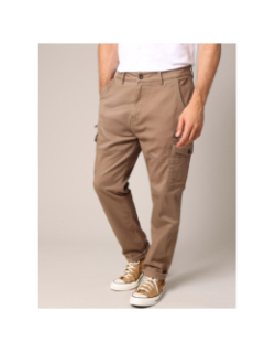 Pantalon cargo danason marron homme - Deeluxe