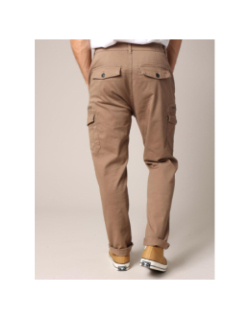 Pantalon cargo danason marron homme - Deeluxe
