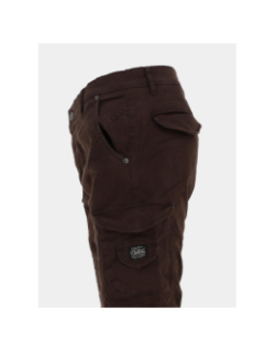Pantalon cargo garden marron homme - Deeluxe