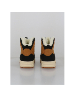 Bottes après-ski macedo camel noir homme - Elementerre