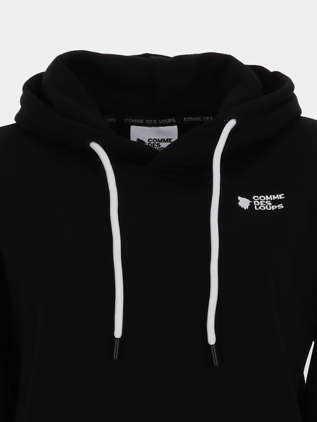 Sweat à capuche portland noir homme - Comme Des Loups