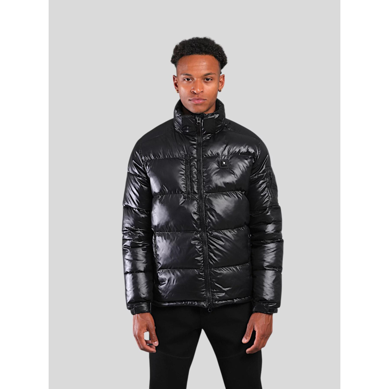 Doudoune chauffante california shiny noir homme - Comme Des Loups
