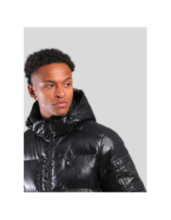 Doudoune chauffante california shiny noir homme - Comme Des Loups