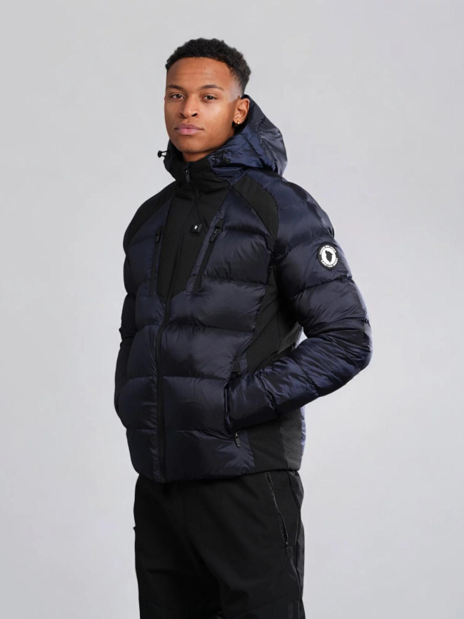 Doudoune chauffante minnesota bleu homme - Comme Des Loups