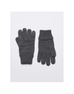 Gants vintage logo gris homme - Superdry