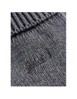 Gants vintage logo gris homme - Superdry