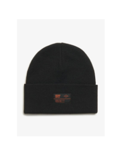 Bonnet en maille surplus bleu marine homme - Superdry