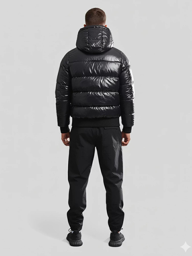 Doudoune chauffante turin noir homme - Comme Des Loups