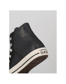 Converse montantes ctas pailleté bleu marine femme