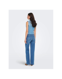 Jean large madison royal bleu femme - Only