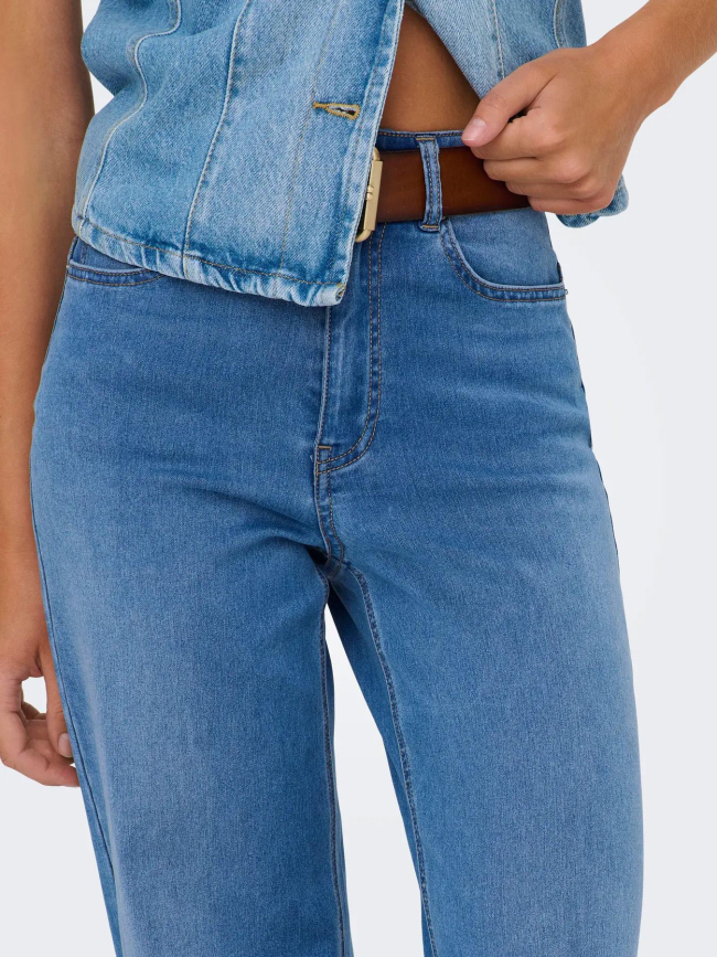 Jean large madison royal bleu femme - Only