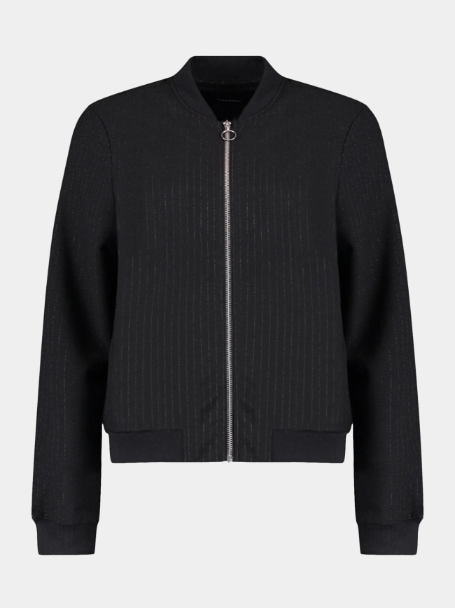Veste bomber pailletée berlin coco noir femme - Vero Moda