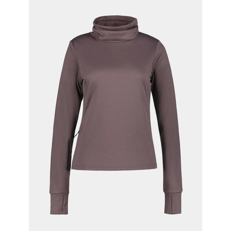 Haut de running à manches longues multia violet femme - Rukka