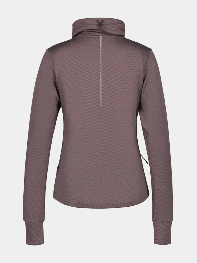 Haut de running à manches longues multia violet femme - Rukka