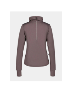 Haut de running à manches longues multia violet femme - Rukka