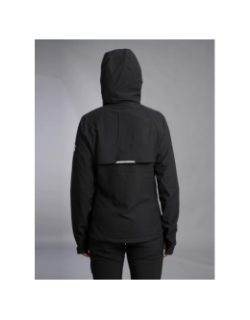 Veste tech à capuche new york noir femme - Comme Des Loups