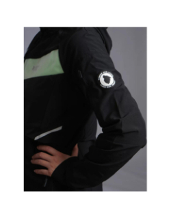 Veste tech à capuche new york noir femme - Comme Des Loups