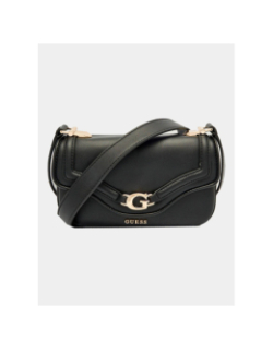 Sac bandoulière mini à aimant 93790 noir femme - Guess