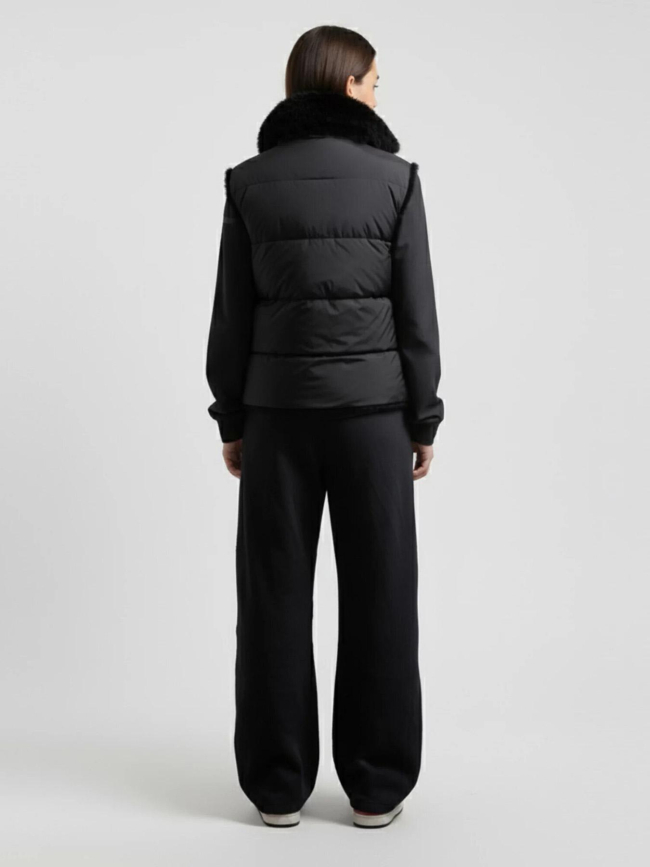 Doudoune réversible smooth noir femme - Comme Des Loups