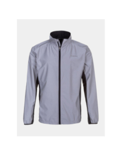 Veste de running réfléchissante peelier gris homme - Endurance