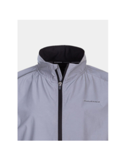 Veste de running réfléchissante peelier gris homme - Endurance