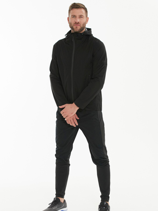 Veste imperméable de sport komint noir homme - Endurance