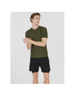 Short de sport 2 en 1 kros noir homme - Endurance