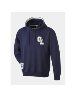 Sweat à capuche ol campus bleu adulte - Olympique Lyonnais