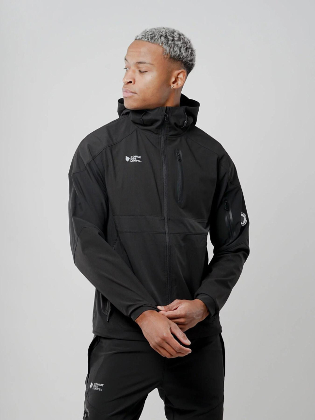 Veste softshell wolf tech noir homme - Comme Des Loups