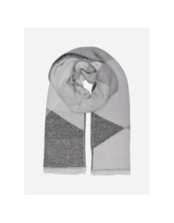 Echarpe hunter graphic gris femme - Only