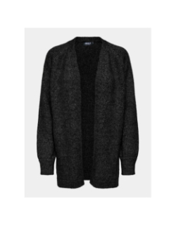 Gilet cardigan pailleté benin noir femme - Only