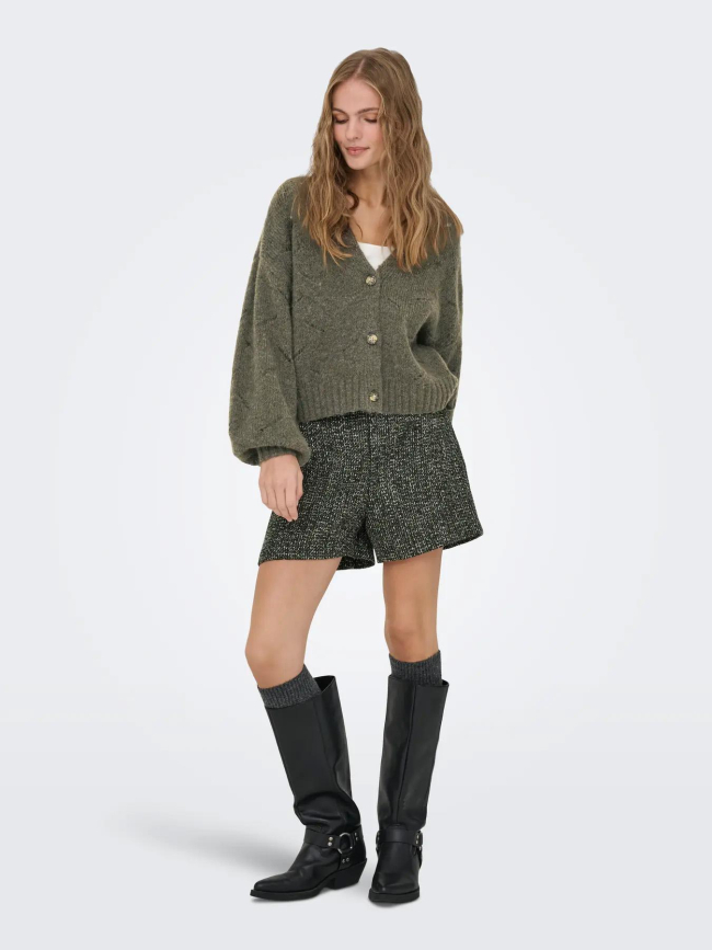 Gilet cardigan laya kaki femme - Only