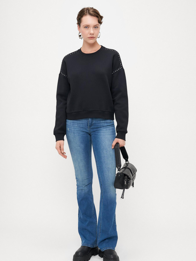 Sweat lotte trina noir femme - Vero Moda